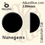 Preciosa Cabochon (CBC) 2mm - Nanogems