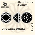 プレシオサ Lotus Cut (LTC) 2.00mm - Zirconia White