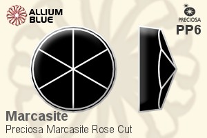 Preciosa Marcasite Rose (MRC) PP6 - Marcasite