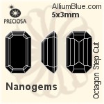 Preciosa Octagon Step (OSC) 6x4mm - Cubic Zirconia