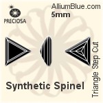 Preciosa Triangle Step (TSC) 5mm - Synthetic Spinel