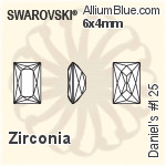 施華洛世奇 Zirconia Daniel's #125 切工 (SGD125) 5x3mm - Zirconia