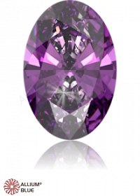 SWAROVSKI GEMS Cubic Zirconia Oval Pure Brilliance Fancy Purple 7.00x5.00MM normal +/- FQ 0.040