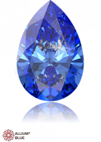 SWAROVSKI GEMS Cubic Zirconia Pear Pure Brilliance Arctic Blue 6.00x4.00MM normal +/- FQ 0.070