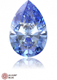 SWAROVSKI GEMS Cubic Zirconia Pear Pure Brilliance Fancy Light Blue 3.00x2.00MM normal +/- FQ 0.100