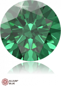SWAROVSKI GEMS Cubic Zirconia Round Pure Brilliance Green 1.50MM normal +/- FQ 1.000