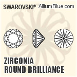 Zirconia 圓形 純潔Brilliance 切工