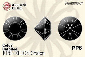 Swarovski XILION Chaton (1028) PP6 - Color Unfoiled
