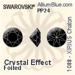Swarovski XIRIUS Chaton (1088) SS34 - Crystal Effect With Platinum Foiling