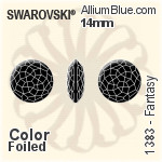 Swarovski Fantasy (1383) 14mm - Color With Platinum Foiling