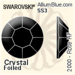 Swarovski XILION Chaton (1028) SS29 - Crystal (Ordinary Effects) With Platinum Foiling