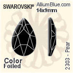 Swarovski XILION Rose Flat Back (2028/2058) SS20 - Mixed Colors (Uncoated)