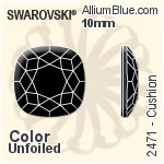 Swarovski Cushion Flat Back No-Hotfix (2471) 7mm - Color Unfoiled