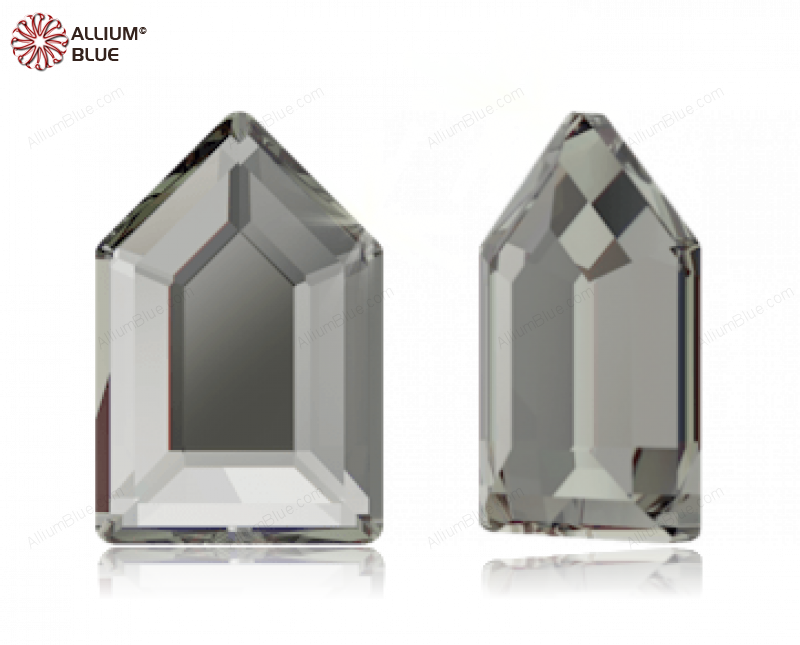 SWAROVSKI 2774 8.3X5.6MM BLACK DIAMOND F