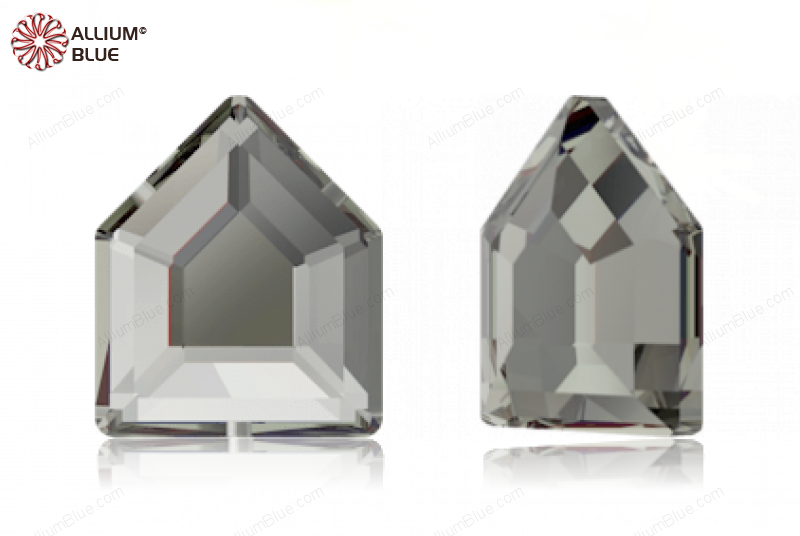 SWAROVSKI 2775 6.7X5.6MM BLACK DIAMOND F