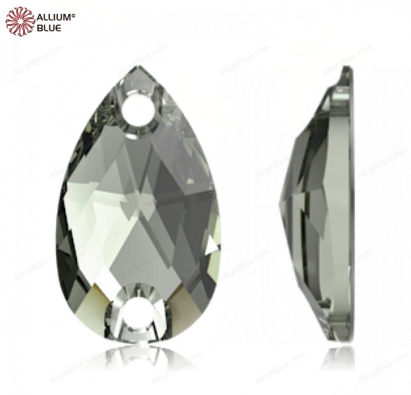 SWAROVSKI 3230 23X13.8MM BLACK DIAMOND F