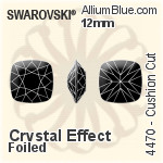 PREMIUM Trilliant Fancy Stone (PM4706) 12mm - Crystal Effect With Foiling