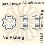 Swarovski Clover Setting (4785/S) 19mm - No Plating