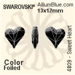 Swarovski Cosmic Baguette Flat Back No-Hotfix (2555) 15x5mm - Clear Crystal With Platinum Foiling
