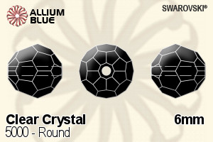 Swarovski Round Bead (5000) 6mm - Clear Crystal