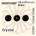 施華洛世奇 Crystal Globe 串珠 (5028/4) 6mm - 透明白色