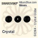 Swarovski Crystal Globe Bead (5028/4) 10mm - Clear Crystal
