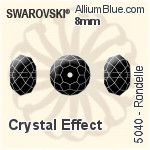 Swarovski Rondelle Bead (5040) 6mm - Crystal Effect