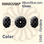 スワロフスキー Rondelle ビーズ (5040) 12mm - カラー