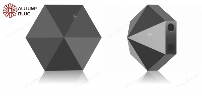 施華洛世奇 #5060 Hexagon Spike (Two Holes)