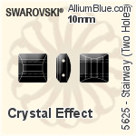 Swarovski Stairway (Two Holes) Bead (5625) 10mm - Color