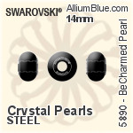 Swarovski Owlet Sew-on Stone (3231) 23x14mm - Crystal Effect Unfoiled