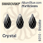 Swarovski Bicone Bead (5328) 8mm - Clear Crystal