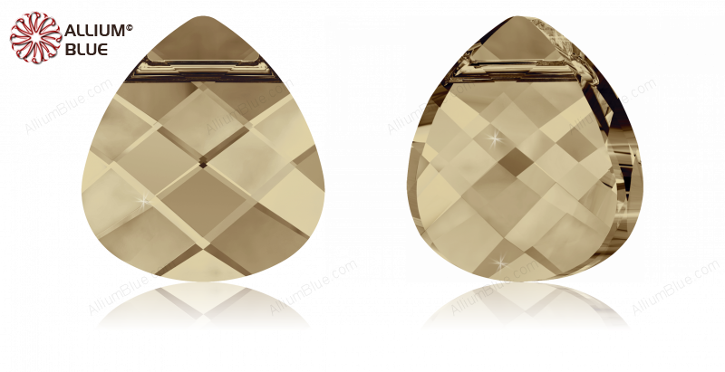 SWAROVSKI #6012 Flat Pear Briolette