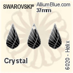 Swarovski Helix Pendant (6020) 37mm - Clear Crystal