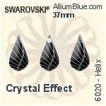 PREMIUM Flower Pendant (PM6744) 12mm - Crystal Effect