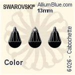 Swarovski Cabochette Pendant (6026) 20mm - Color