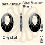 Swarovski Snowflake Pendant (6704) 20mm - Clear Crystal