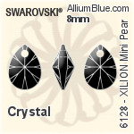 Swarovski Classic Cut Pendant (6430) 8mm - Color