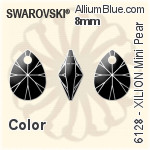 施華洛世奇XILION施亮心形 吊墜 (6228) 14.4x14mm - 顏色（半塗層）