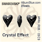 Swarovski XILION Rivoli Pendant (6428) 8mm - Crystal Effect