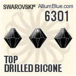 6301 - Top Drilled Bicone