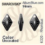 スワロフスキー Rhombus ペンダント (6320) 27mm - クリスタル エフェクト