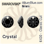 Swarovski Classic Cut Pendant (6430) 8mm - Clear Crystal