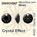 スワロフスキー Classic カット ペンダント (6430) 10mm - クリスタル