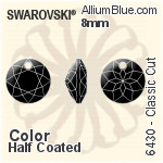 Swarovski Bicone Bead (5328) 6mm - Color (Half Coated)