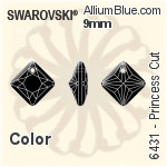 Swarovski Pear Cut Pendant (6433) 9mm - Color