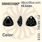 スワロフスキー Trilliant カット ペンダント (6434) 14.5mm - カラー
