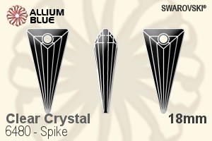 Swarovski Spike Pendant (6480) 18mm - Clear Crystal
