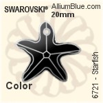 Swarovski Classic Cut Pendant (6430) 14mm - Crystal Effect