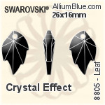 スワロフスキー STRASS Leaf (8805) 26x16mm - クリスタル エフェクト